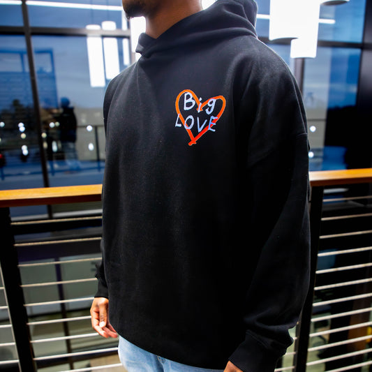 Big Love Heart Luxury Hoodie