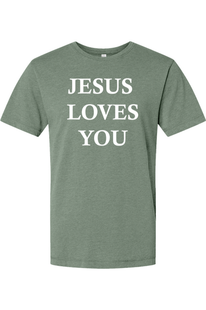 Jesus Loves You Vintage Wash Tee