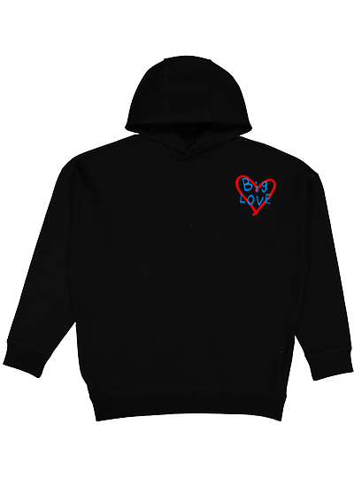 Big Love Heart Luxury Hoodie
