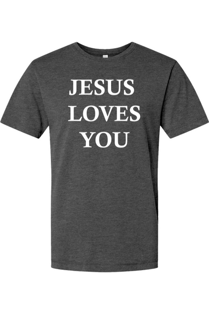 Jesus Loves You Vintage Wash Tee