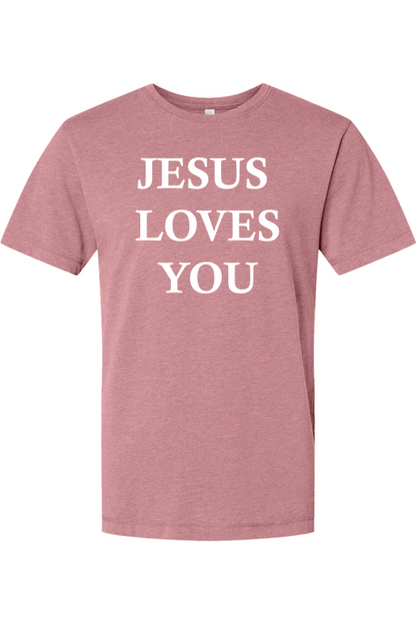 Jesus Loves You Vintage Wash Tee