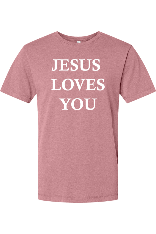 Jesus Loves You Vintage Wash Tee