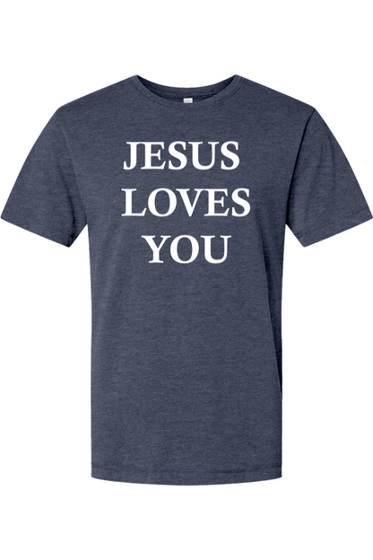 Jesus Loves You Vintage Wash Tee