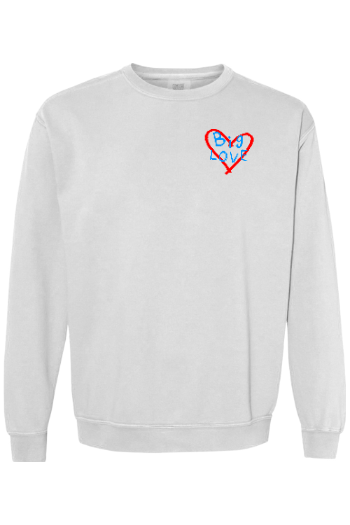 Big Love Heart Crewneck Sweatshirt