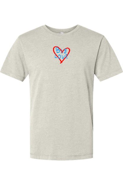 Big Love Heart Vintage Wash Tee
