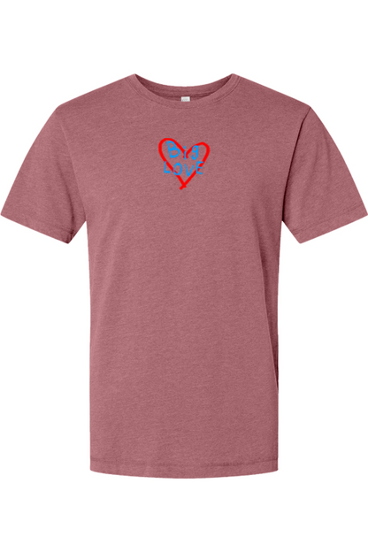 Big Love Heart Vintage Wash Tee